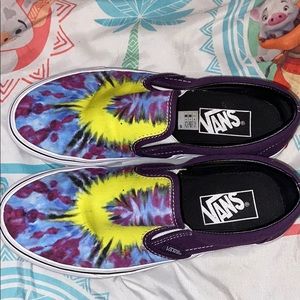 Tie dye vans
